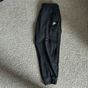 Black Nike joggers